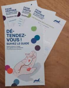 Dé-tendez vous ! Suivez le guide. Guide pratique à l’usage de la gestion de vos tensions + FICHES PRATIQUES